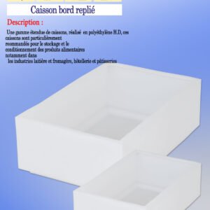 Caisson à Bord Replié